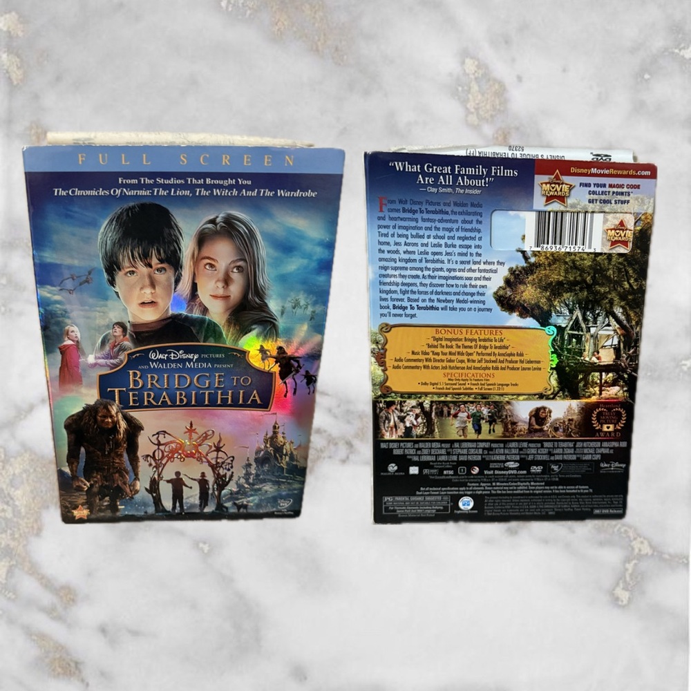 Disney Movie DVD with Vibrant Cover Art